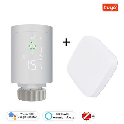 Tuya ZigBee3.0 WiFi স্মার্ট TRV প্রোগ্রামেবল থার্মোস্ট্যাট হিটার তাপমাত্রা নিয়ন্ত্রক